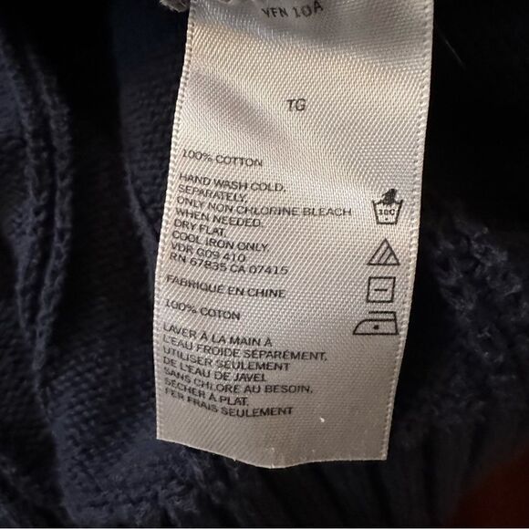 Men’s Nautica Blue Knit Sweater Size XL - Picture 10 of 11